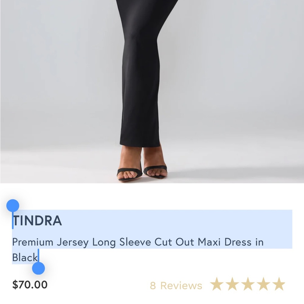 TINDRA
in Black originally 70$ only worn once